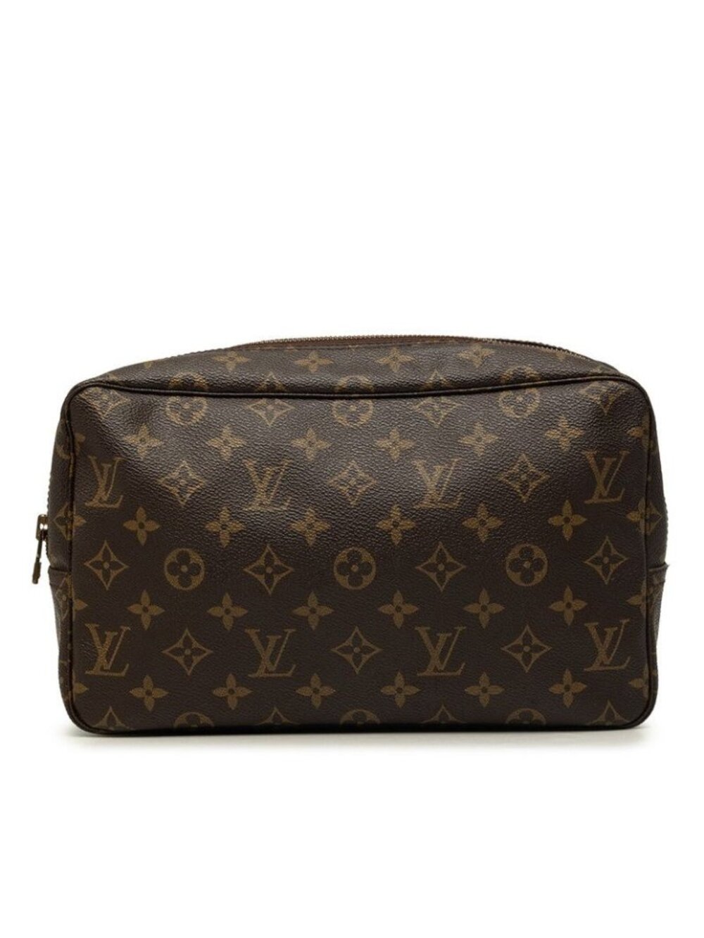 Louis Vuitton Monogram Trousse Secondbag Clutch Brown